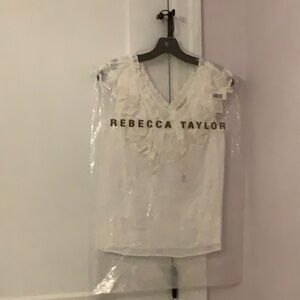 BRAND NEW WITH TAGS REBECCA TAYLOR SHIRT WAS SEALED NEEDED TO TAKE PICTURES